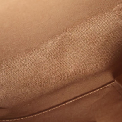 Louis Vuitton Monogram Odeon PM Shoulder Bag Brown Leather Gold — view 8