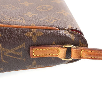 Louis Vuitton Monogram Recital Mini Shoulder Bag Brown Leather Gold — view 7