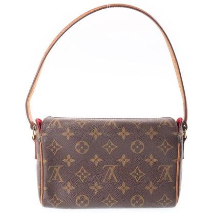 Louis Vuitton Monogram Recital Mini Shoulder Bag Brown Leather Gold — view 2