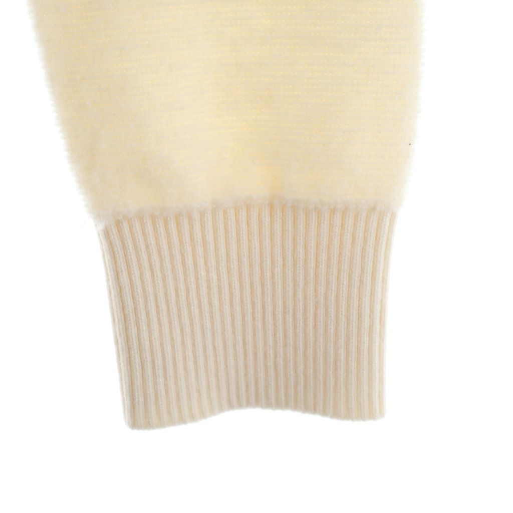 Loewe Anagram Logo Embroidery Polyester Knit Sweater Ivory — view 6