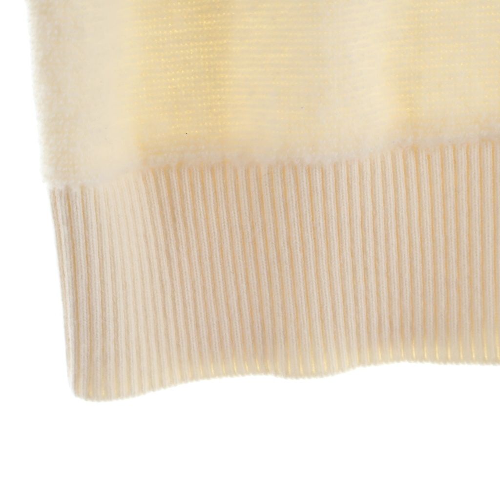 Loewe Anagram Logo Embroidery Polyester Knit Sweater Ivory — view 5