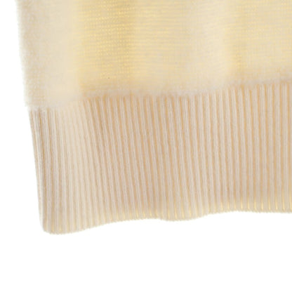 Loewe Anagram Logo Embroidery Polyester Knit Sweater Ivory — view 5