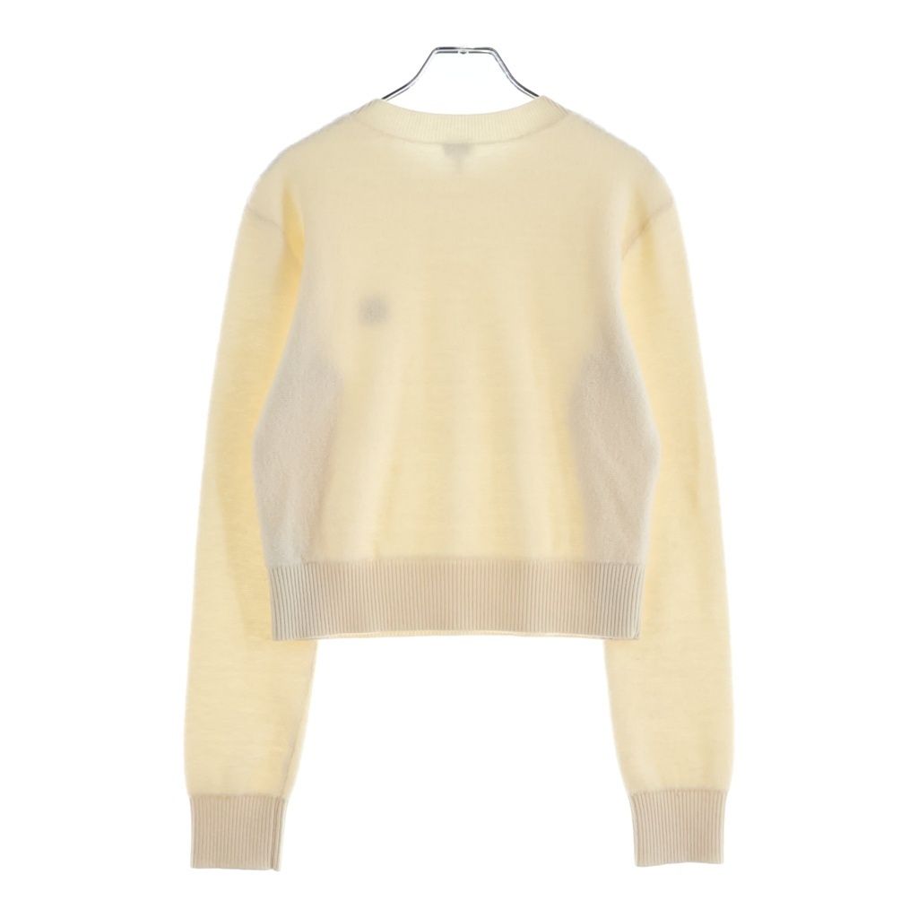 Loewe Anagram Logo Embroidery Polyester Knit Sweater Ivory — view 2
