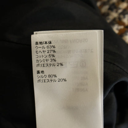 Louis Vuitton 22 AW Monogram All Over Print Gold Button Belt Design Tweed Short — view 7