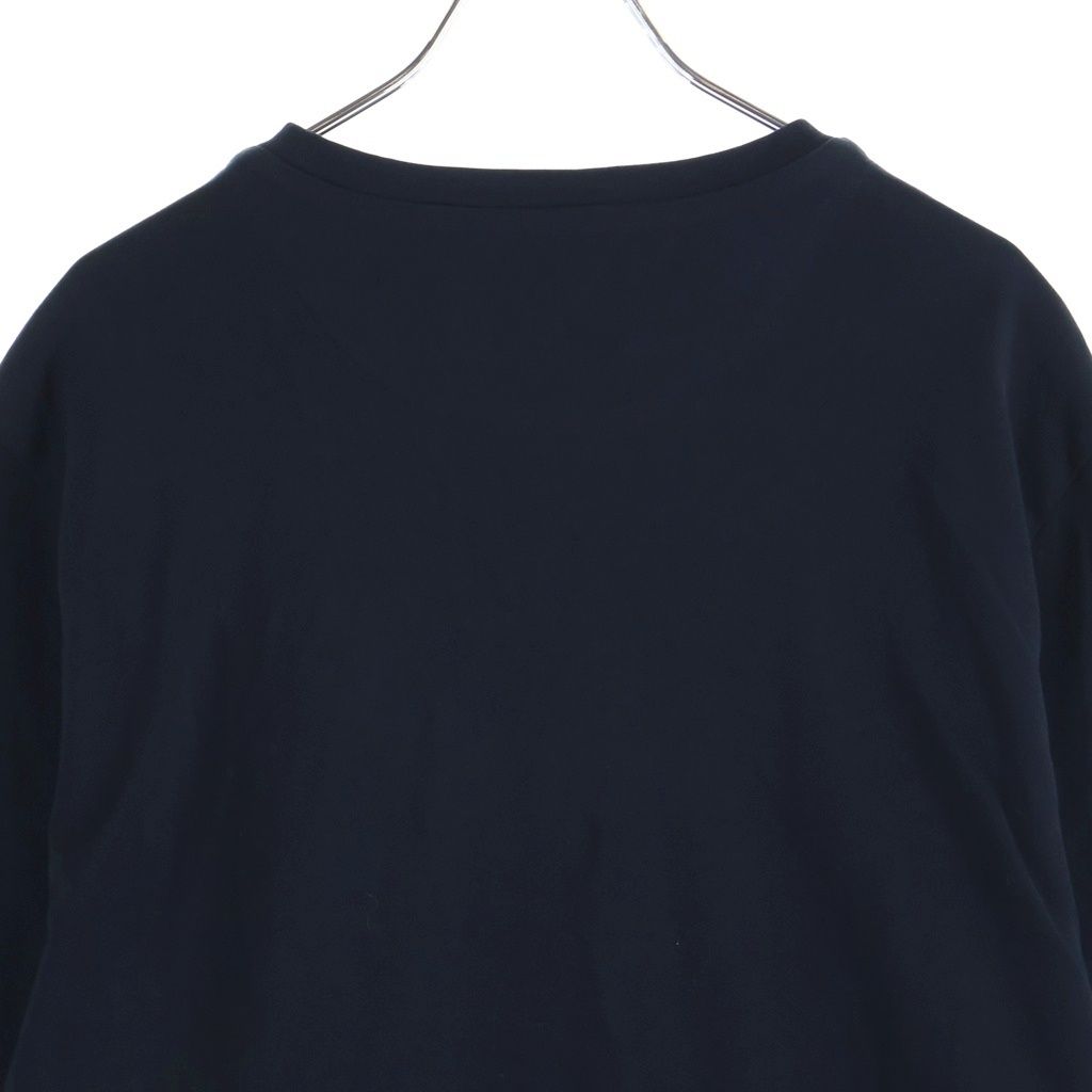 Prada Crew Neck Short Sleeve T-Shirt Black — view 4