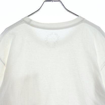 Chrome Hearts CH Short Sleeve Neck Logo Print T-Shirt White — view 4
