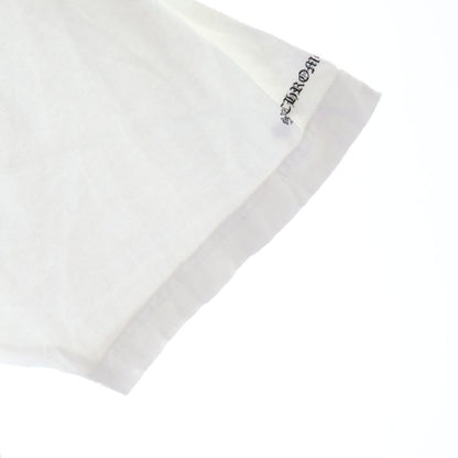Chrome Hearts CH Short Sleeve Neck Logo Print T-Shirt White — view 6