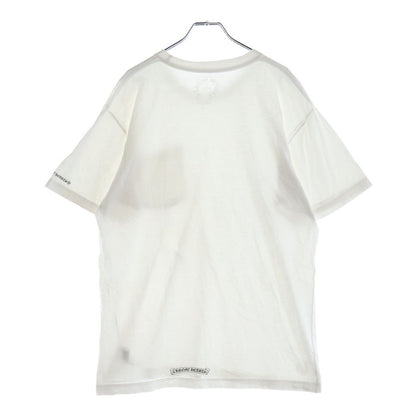 Chrome Hearts CH Short Sleeve Neck Logo Print T-Shirt White — view 2