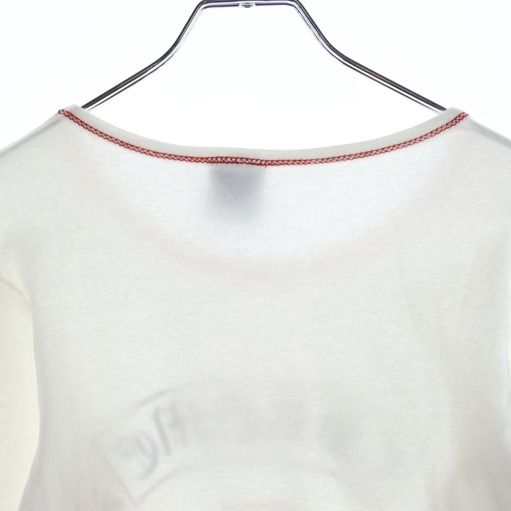 Chrome Hearts Vintage T Bar Sleeve Gradation Logo Inside Out Long Crew Neck Top — view 4