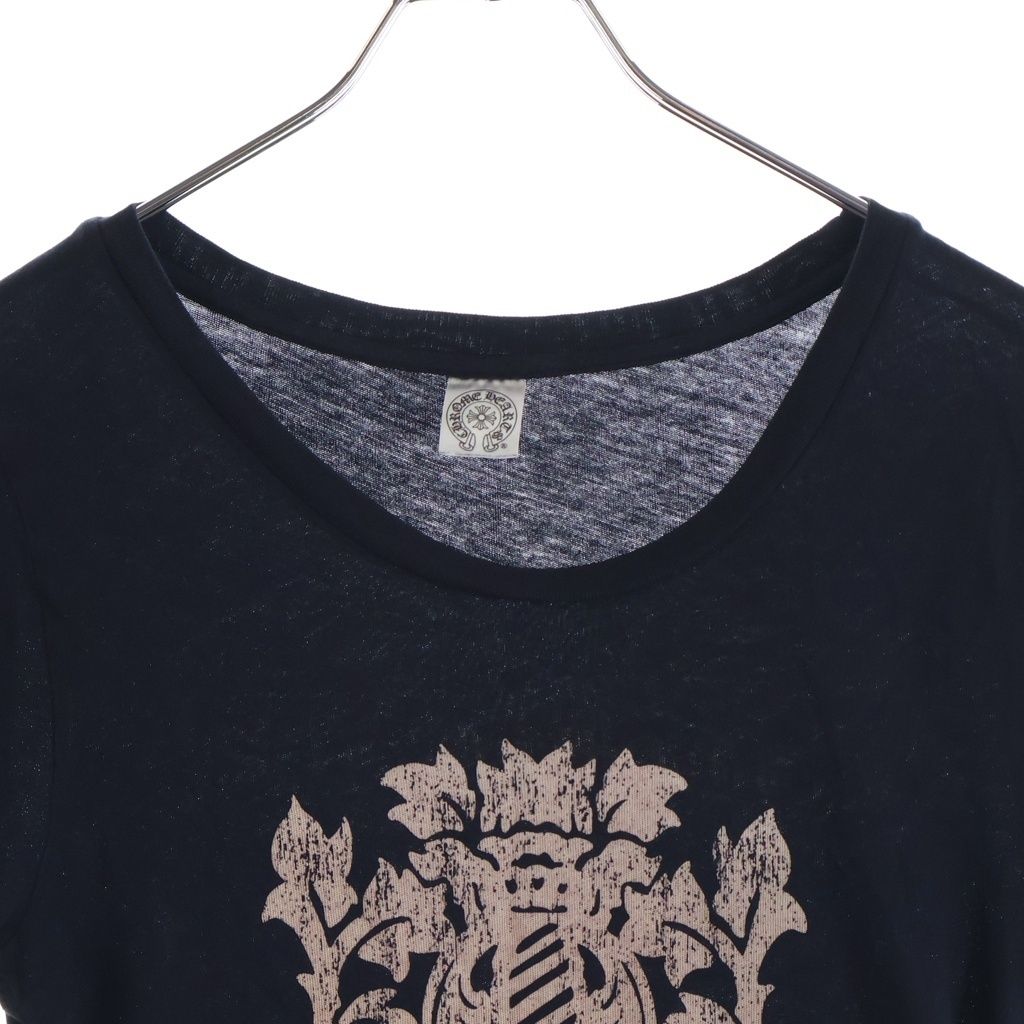 Chrome Hearts Vine Dagger Cutoff Short Sleeve Crew Neck T-Shirt Black — view 3