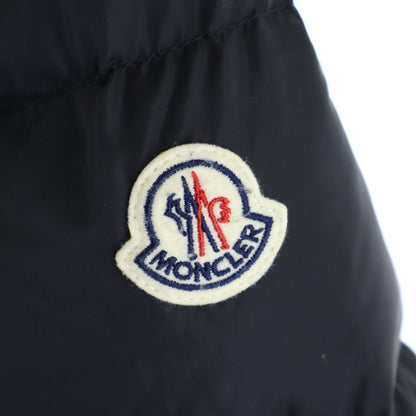 Moncler Avocette Nylon Long Down Jacket Black — view 5