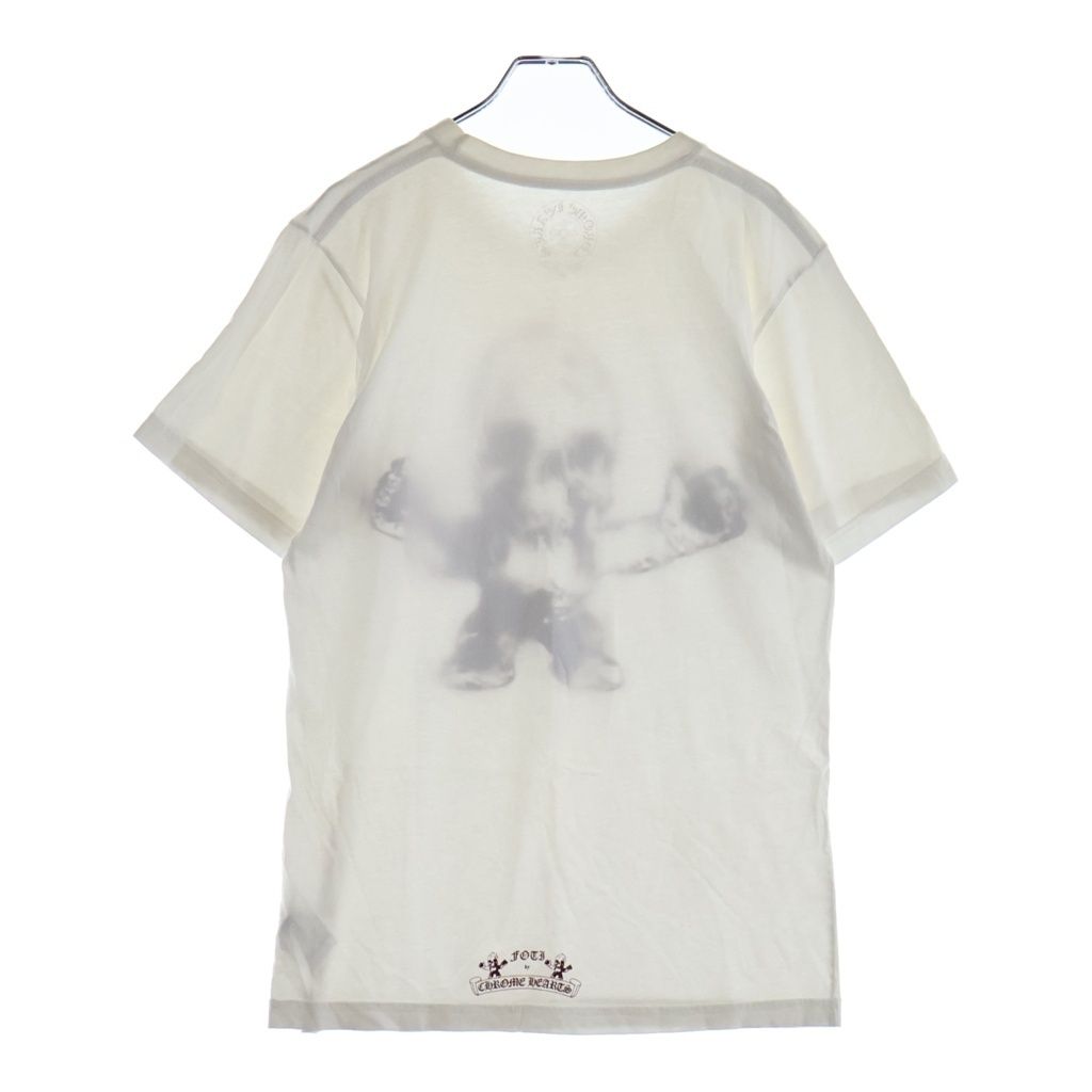 Chrome Hearts Foti Harris Steeter Skull Print Short Sleeve T-Shirt White — view 2