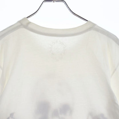 Chrome Hearts Foti Harris Steeter Skull Print Short Sleeve T-Shirt White — view 4