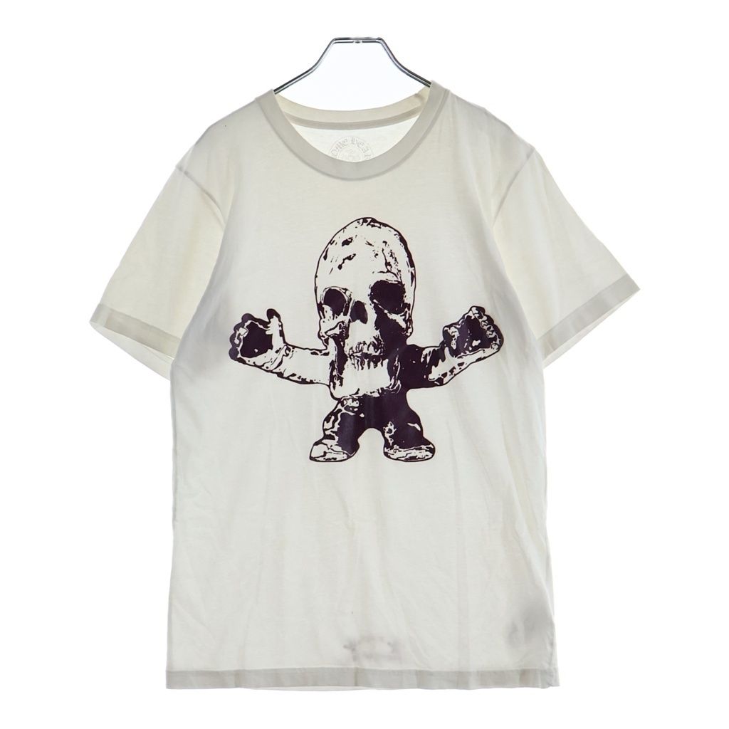 Chrome Hearts Foti Harris Steeter Skull Print Short Sleeve T-Shirt White