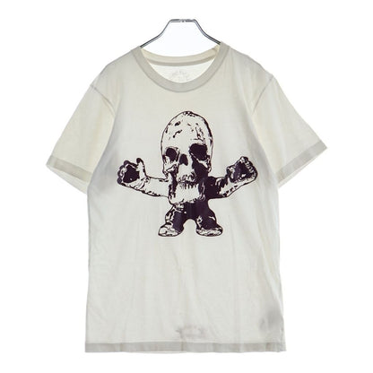Chrome Hearts Foti Harris Steeter Skull Print Short Sleeve T-Shirt White
