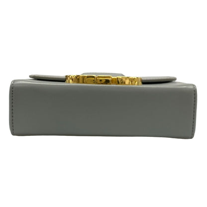 Dior Shoulder Bag Box Gray Leather — view 5