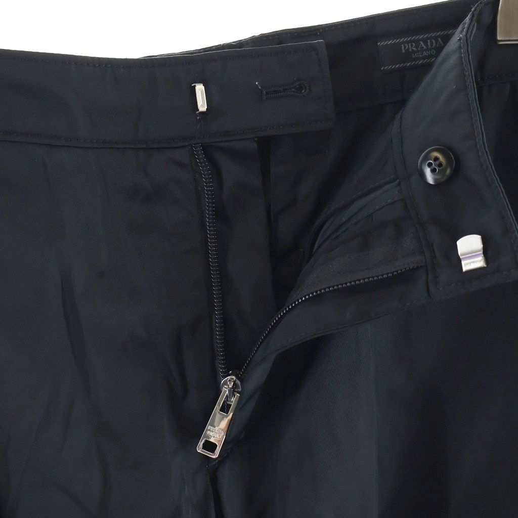 Prada Re-Nylon Slim Nylon Cargo Pants Black — view 5