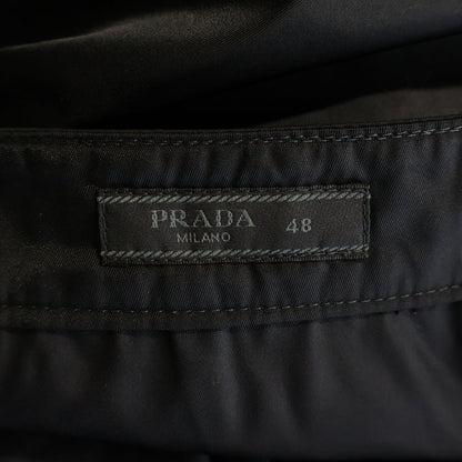Prada Re-Nylon Slim Nylon Cargo Pants Black — view 6
