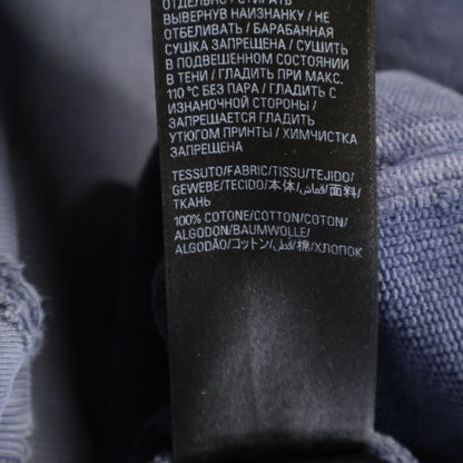 Balenciaga 24 SS Large Fit Hoodie Washed Blue — view 7