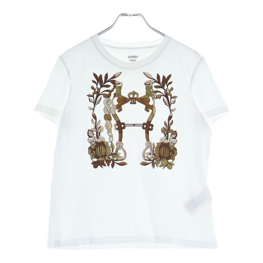 Hermes Della Cavalleria Cartouche Short Sleeve T-Shirt