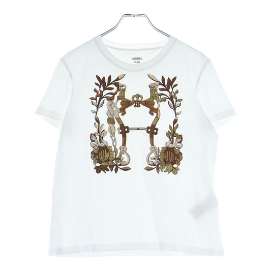 Hermes Della Cavalleria Cartouche Short Sleeve T-Shirt