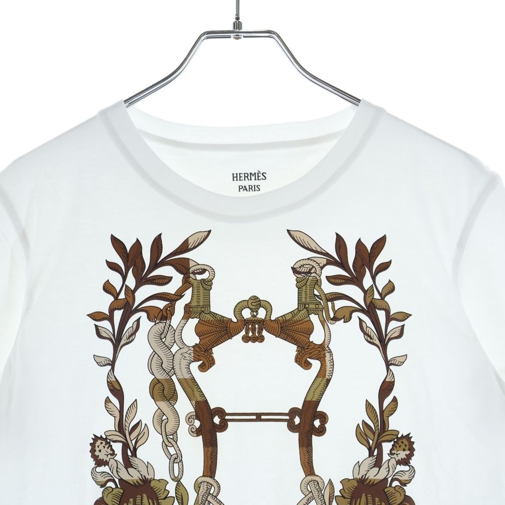 Hermes Della Cavalleria Cartouche Short Sleeve T-Shirt — view 3