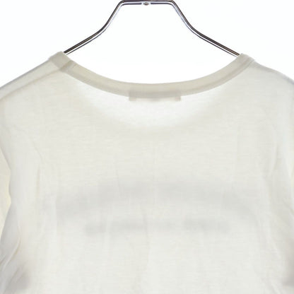 Chrome Hearts Comme Des Garcons Scroll Label Print Short Sleeve T-Shirt White — view 4