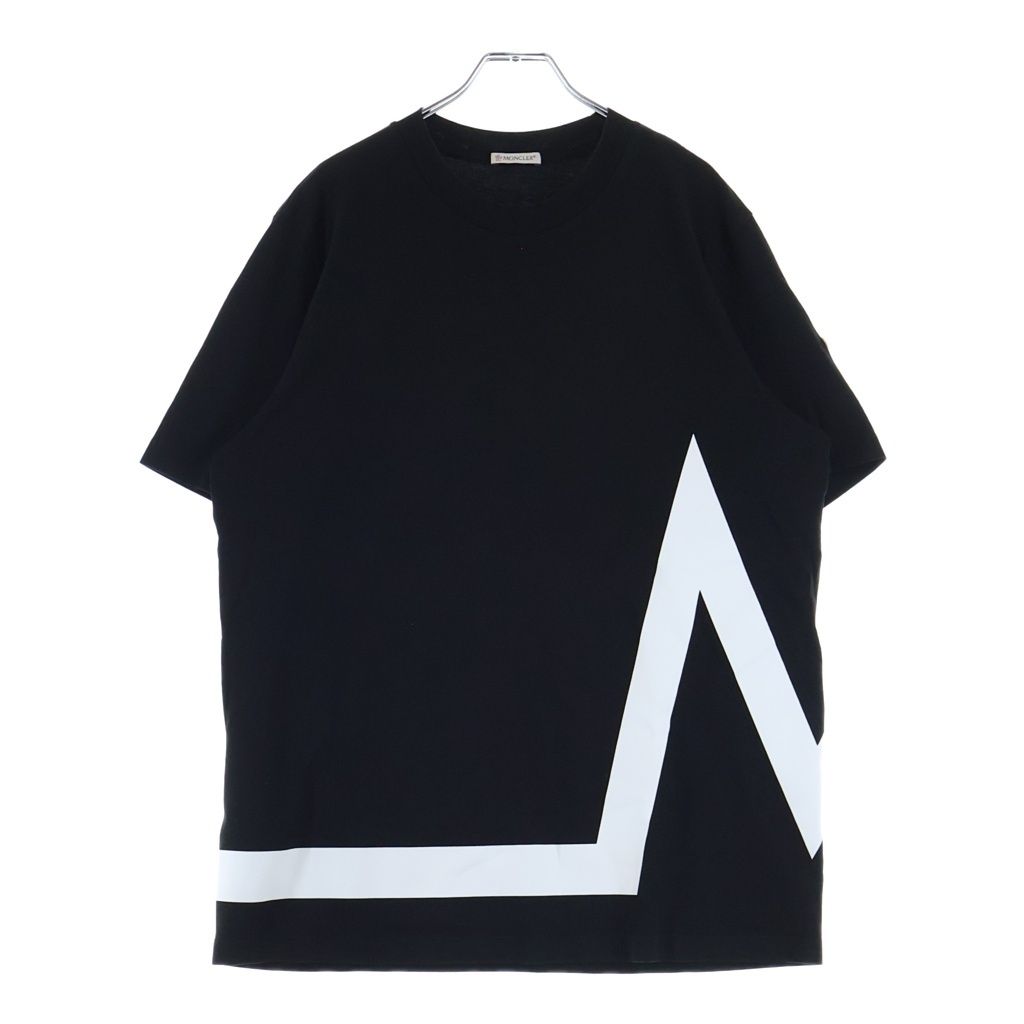 Moncler Cotton Print T-Shirt Black — view 2