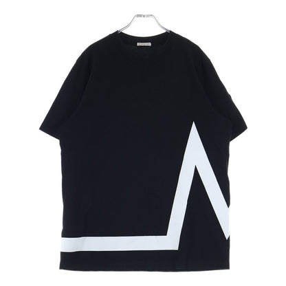Moncler Cotton Print T-Shirt Black — view 2