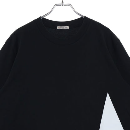 Moncler Cotton Print T-Shirt Black — view 3
