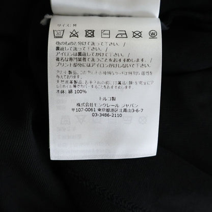 Moncler Cotton Print T-Shirt Black — view 8