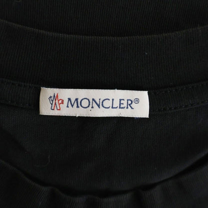 Moncler Cotton Print T-Shirt Black — view 7