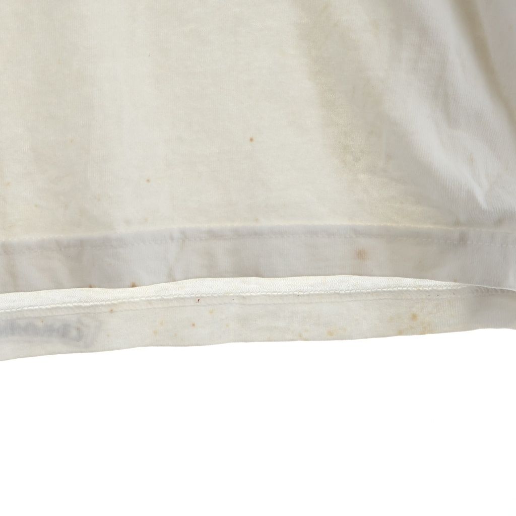 Chrome Hearts Vintage Sleeve Floral Horseshoe Print Long T-Shirt Black White — view 5