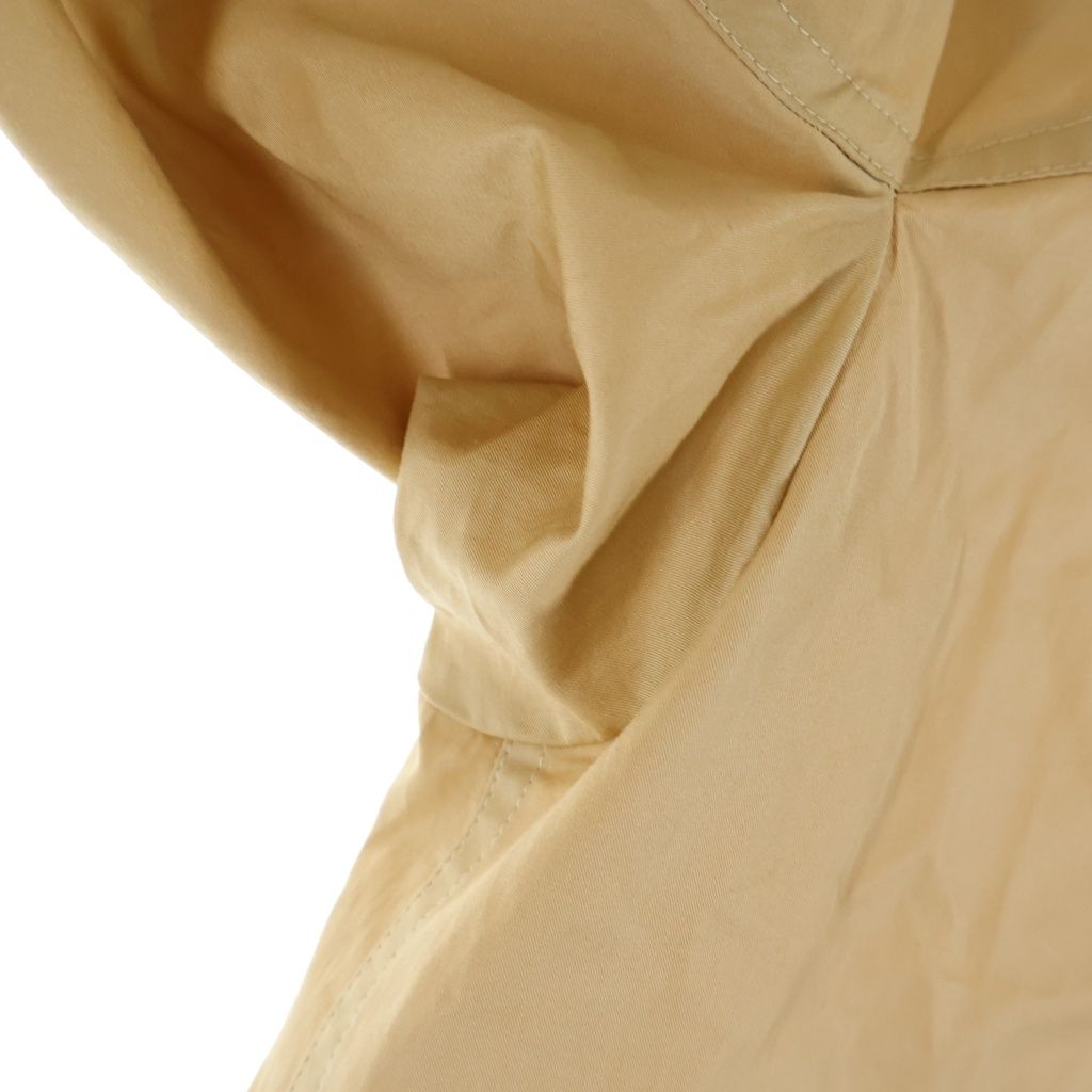 Hermes Clou de Selle Sellier Buttons Snap Button Long Sleeve Shirt Beige — view 5