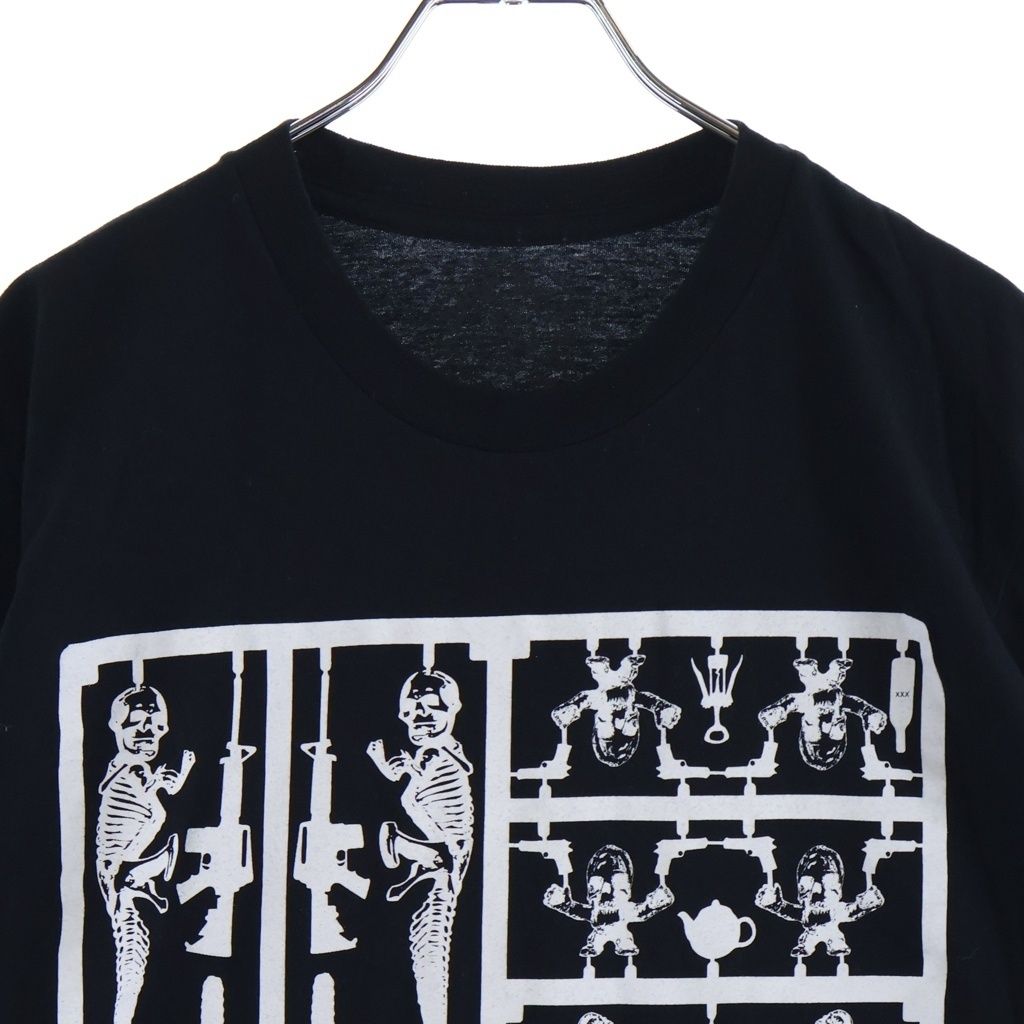 Chrome Hearts Foti Graphic Print Short Sleeve T-Shirt Crew Neck Top Black — view 3