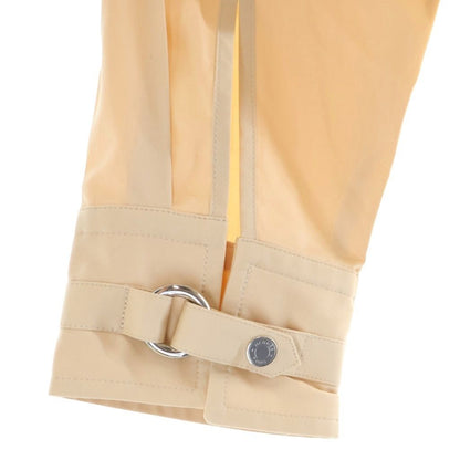 Hermes Sellier Buttons Cartouche Slider Zip Up Long Sleeve Shirt Beige — view 4