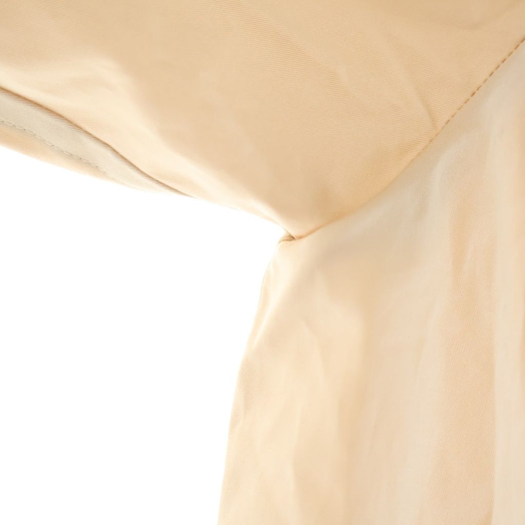 Hermes Sellier Buttons Cartouche Slider Zip Up Long Sleeve Shirt Beige — view 5