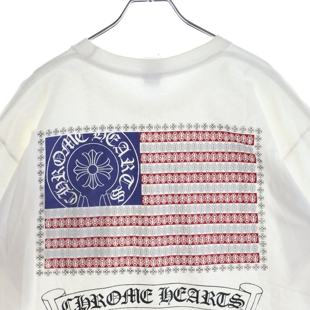 Chrome Hearts Vintage American Flag Tee T-Shirt Stars and Stripes Horseshoe — view 4