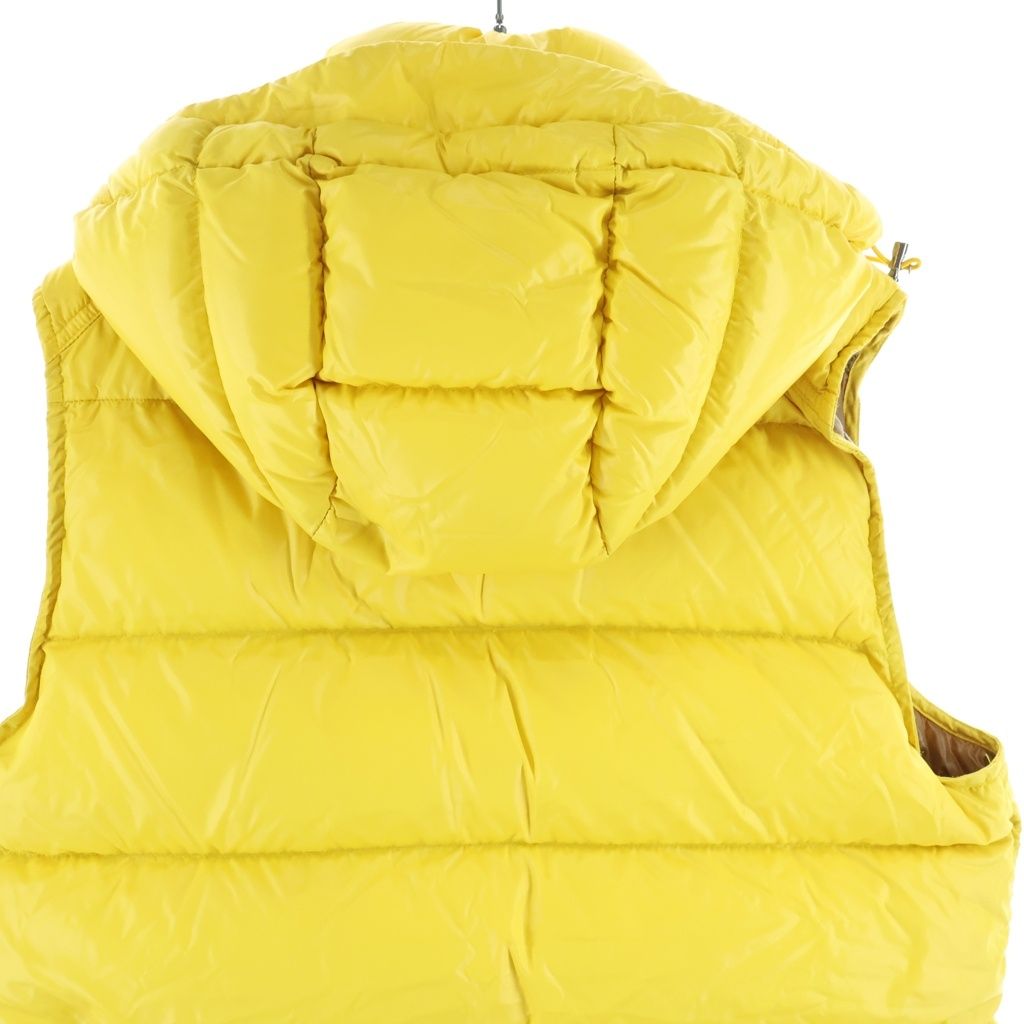 Moncler Bormes Down Vest Yellow — view 4
