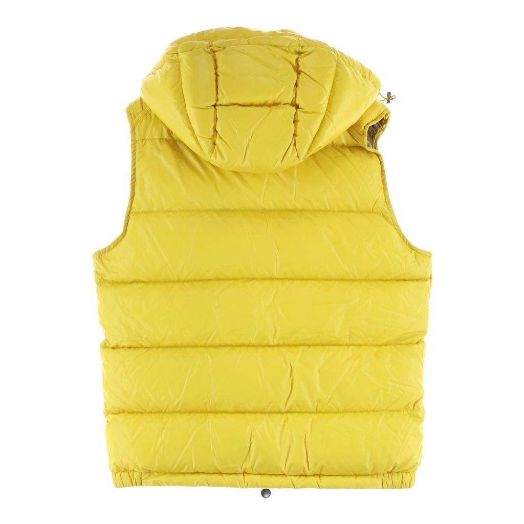 Moncler Bormes Down Vest Yellow — view 2