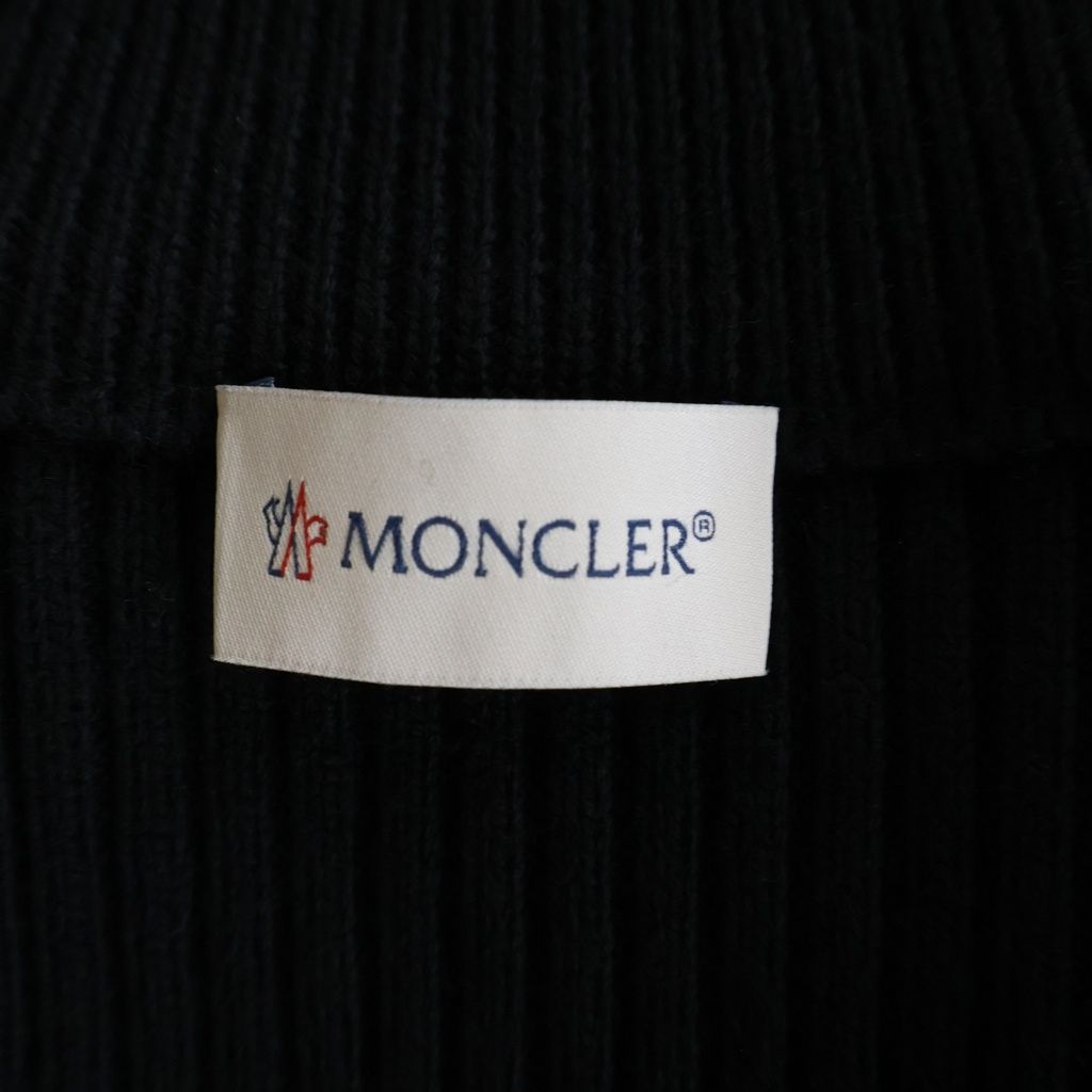Moncler Cardigan Tricot Jacket Driver's Knit Black — view 7