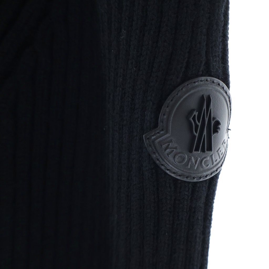 Moncler Cardigan Tricot Jacket Driver's Knit Black — view 6