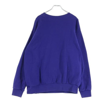 Gucci Tiger Front Print Crew Neck Sweatshirt Blue — view 2
