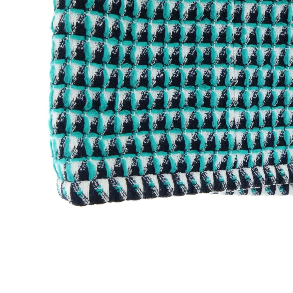 Chanel Gripoix Button Tweed Mini Skirt Green — view 5