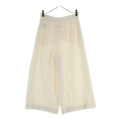 Chanel Tweed Wide Pants Ivory — view 2