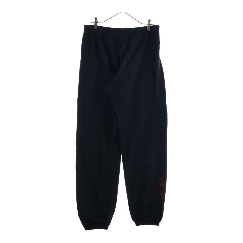 Chrome Hearts Vintage CH Plus Leather Patch Sweatpants Black — view 2