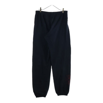 Chrome Hearts Vintage CH Plus Leather Patch Sweatpants Black — view 2