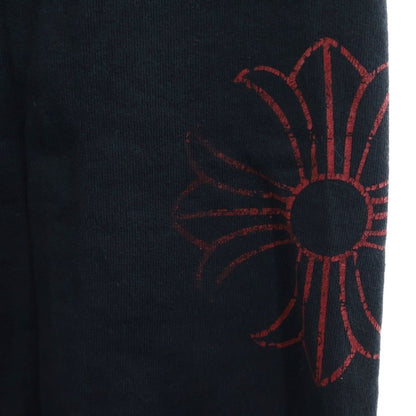 Chrome Hearts Vintage CH Plus Leather Patch Sweatpants Black — view 5