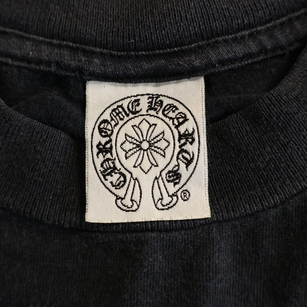Chrome Hearts Vintage Back Cemetery Short Sleeve Tee Cross Print T-Shirt Black — view 7