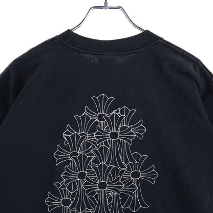 Chrome Hearts Vintage Back Cemetery Short Sleeve Tee Cross Print T-Shirt Black — view 4